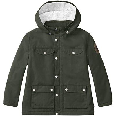 Fjällräven Vinterjacka för barn Grönland Mörk skogsgrön 9/10 Jahre Fjällräven Vinterjacka för barn Grönland Mörk skogsgrön 9/10 Jahre