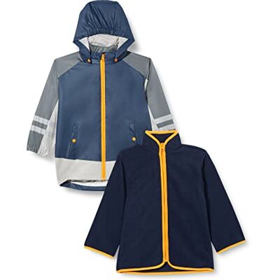 Playshoes Unisex barn regnrock regnjacka regnkläder, marinblå, 86 Playshoes Unisex barn regnrock regnjacka regnkläder, marinblå, 86