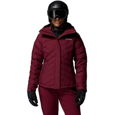 Columbia Lay D Down V Jacka, Reflekterande Omni-Heat, Omni-Shield Vattenavstötande, RDS-Certifierad Dun, Justerbar Puderkjol, Hjälmkompatibel Huva Kvinnors Columbia Lay D Down V Jacka, Reflekterande Omni-Heat, Omni-Shield Vattenavstötande, RDS-Certifierad Dun, Justerbar Puderkjol, Hjälmkompatibel Huva Kvinnors