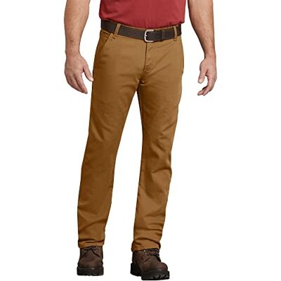 Dickies Tough Max Duck Carpenter Byxa för män, Stengods brun anka, 44W X 32L Dickies Tough Max Duck Carpenter Byxa för män, Stengods brun anka, 44W X 32L
