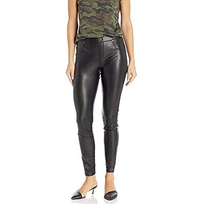 HUE Women's Plus Sleek Effect High Waist Leggings, Black, 1X HUE Women's Plus Sleek Effect High Waist Leggings, Black, 1X