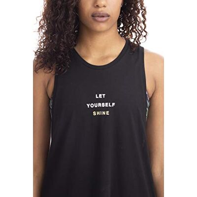 Shambhala Barcelona Zoe Tank Shine/Ärmlös T-shirt Zoe Tank Shine/Ärmlös T-shirt Dam Shambhala Barcelona Zoe Tank Shine/Ärmlös T-shirt Zoe Tank Shine/Ärmlös T-shirt Dam