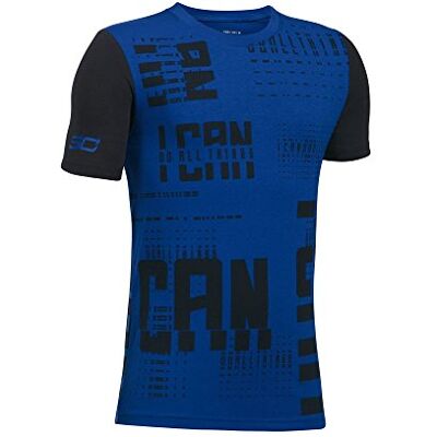 Under Armour Pojkar Sc30 Icdat Aop t-shirt kortärmad tröja Kunglig S Under Armour Pojkar Sc30 Icdat Aop t-shirt kortärmad tröja Kunglig S