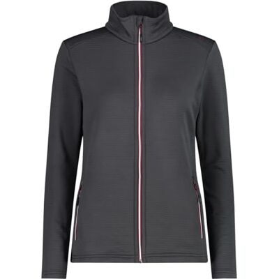 CMP Fleecejacka för kvinnor, Antracit-Burgundy, 44 CMP Fleecejacka för kvinnor, Antracit-Burgundy, 44