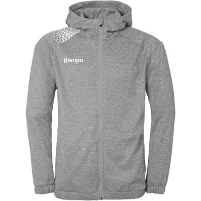 Kempa Handboll Emotion 27 huvjacka sportjacka för män och pojkar med fodrad huva – fleece på insidan – med fickor med dragkedja Kempa Handboll Emotion 27 huvjacka sportjacka för män och pojkar med fodrad huva – fleece på insidan – med fickor med dragkedja
