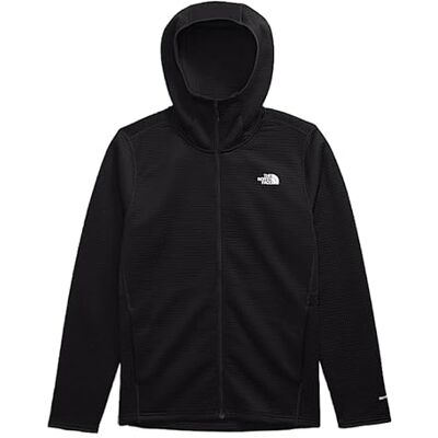 THE NORTH FACE Dotknit Thermal Fz Jacka med huva för män, Tnf Black, XXL THE NORTH FACE Dotknit Thermal Fz Jacka med huva för män, Tnf Black, XXL