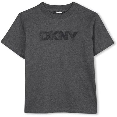DKNY D62440 T-Shirt, Antracit, 10 år DKNY D62440 T-Shirt, Antracit, 10 år