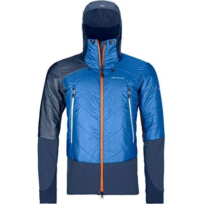 ORTOVOX herr Swisswool Piz Palü jacka Safety Blue Medium ORTOVOX herr Swisswool Piz Palü jacka Safety Blue Medium