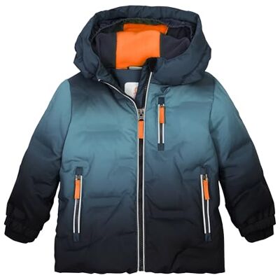 first instinct by killtec barn quiltad jacka/funktionell jacka i dunlook med huva och snöfall FISW 39 MNS QLTD JCKT, denim mörkpetrol, 98/104, 43386-000 first instinct by killtec barn quiltad jacka/funktionell jacka i dunlook med huva och snöfall FISW 39 MNS QLTD JCKT, denim mörkpetrol, 98/104, 43386-000