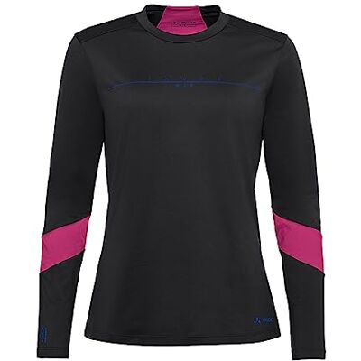 VAUDE Dam dam Qimsa Ls logo tröja t-shirt VAUDE Dam dam Qimsa Ls logo tröja t-shirt