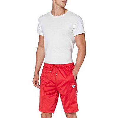 ARENA herr Bermuda lagshorts red-White-Red XL ARENA herr Bermuda lagshorts red-White-Red XL