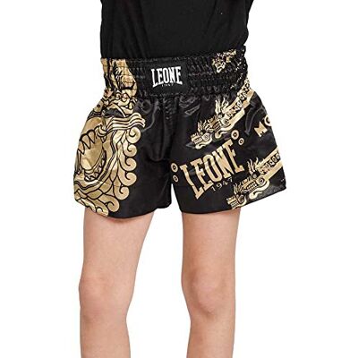 LEONE 1947 Boxningsshorts, Kick-Thai Jr. Unisex – barn och tonåringar LEONE 1947 Boxningsshorts, Kick-Thai Jr. Unisex – barn och tonåringar