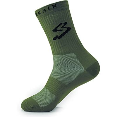 Spiuk Unisex All Terrain Calcetin, Verde, T. 36/39, Grön, T. 36/39 Spiuk Unisex All Terrain Calcetin, Verde, T. 36/39, Grön, T. 36/39