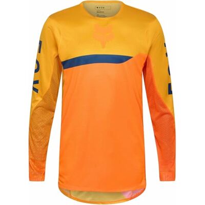 Fox Racing Tangerine Fox Flexair Fracture Tröja M Fox Racing Tangerine Fox Flexair Fracture Tröja M