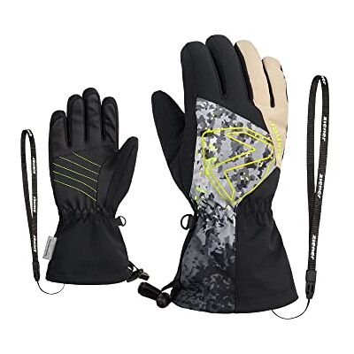 Ziener barn Laval skidhandskar/vintersport vattentät, extra varm, ull Ziener barn Laval skidhandskar/vintersport vattentät, extra varm, ull