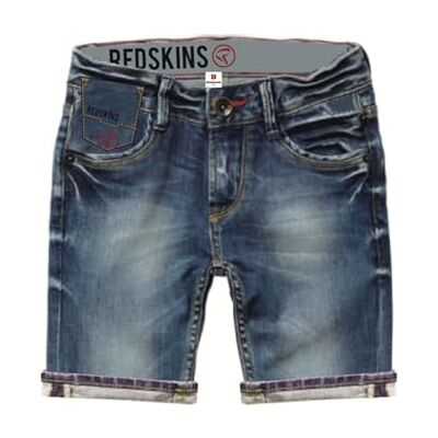 REDSKINS Junior REDSKINS, Short, Bermuda, Pojkar, Flickor, Jogging, Byxor, Legging, Tight, Sport, Unisex, Pojk, Kläder, Modell 45648 Denim, Storlek 12 År REDSKINS Junior REDSKINS, Short, Bermuda, Pojkar, Flickor, Jogging, Byxor, Legging, Tight, Sport, Unisex, Pojk, Kläder, Modell 45648 Denim, Storlek 12 År