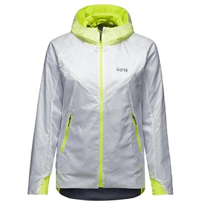 GORE WEAR R5 GORE-TEX INFINIUM insulerad jacka, dam, Vit/Neongul, 36, 100666 GORE WEAR R5 GORE-TEX INFINIUM insulerad jacka, dam, Vit/Neongul, 36, 100666