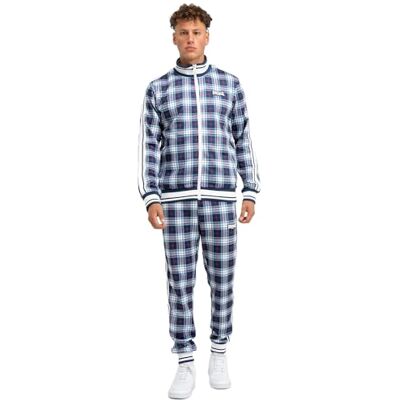 Lonsdale Wembely tracksuit för män, Navy/vit/röd, L Lonsdale Wembely tracksuit för män, Navy/vit/röd, L