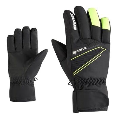 Ziener GUNAR, black.poison gul, 8 Ziener GUNAR, black.poison gul, 8