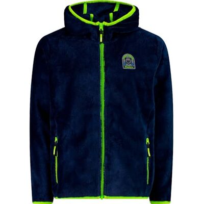 CMP Highloft Fleece Barnjacka med Fast Huva Highloft Fleece Barnjacka med Fast Huva Unisex Barn Pojkar CMP Highloft Fleece Barnjacka med Fast Huva Highloft Fleece Barnjacka med Fast Huva Unisex Barn Pojkar