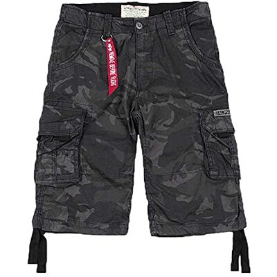 Alpha Industries Jet Short Camo för män Black Alpha Industries Jet Short Camo för män Black