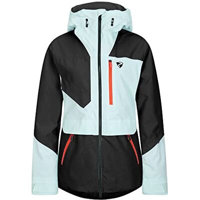 Ziener Dam TARSI skidjacka/freeride sympatex, PFC-fri, ull, ice, 46 Ziener Dam TARSI skidjacka/freeride sympatex, PFC-fri, ull, ice, 46