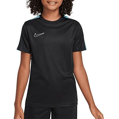 NIKE K DF Acd23 Top SS Br svart/indigo Haze/Baltic Blue XS NIKE K DF Acd23 Top SS Br svart/indigo Haze/Baltic Blue XS