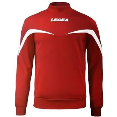 LEGEA , CALCUTTA jacka, rödvit, XL, unisex, Röd, vit, S LEGEA , CALCUTTA jacka, rödvit, XL, unisex, Röd, vit, S
