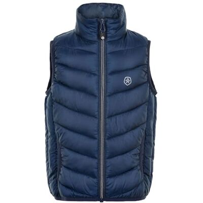 Color Kids Waistcoat Packable Quilted Down Väst för pojkar, klänning blues, 128 cm Color Kids Waistcoat Packable Quilted Down Väst för pojkar, klänning blues, 128 cm