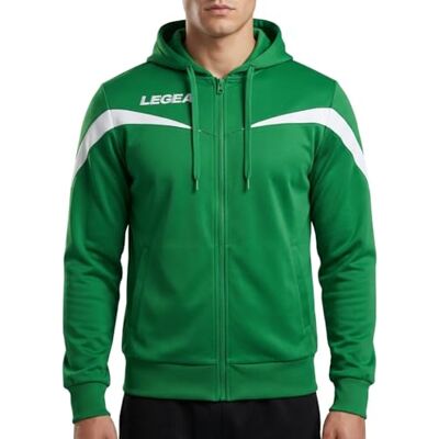 LEGEA , Türkiye jacka, grön-vit, XL, unisex, Grön, vit, S LEGEA , Türkiye jacka, grön-vit, XL, unisex, Grön, vit, S