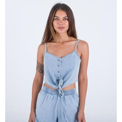 Hurley linne dam Jackson Blue Hurley linne dam Jackson Blue