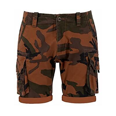 Alpha Industries Crew Short Camo för män Burned Alpha Industries Crew Short Camo för män Burned