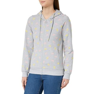 hoona Damsweatjacka sweatshirt, LJUSGRÅ, S hoona Damsweatjacka sweatshirt, LJUSGRÅ, S