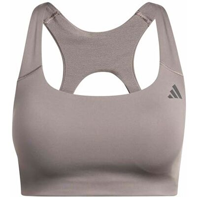 adidas Kobiety Optime Workout Medium Support Bra, charcoal, M adidas Kobiety Optime Workout Medium Support Bra, charcoal, M