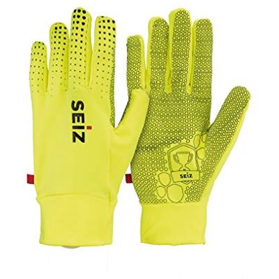 SEiZ unisex – vuxna mästare handskar, neongelb, 9 SEiZ unisex – vuxna mästare handskar, neongelb, 9