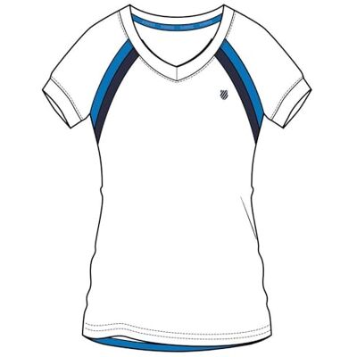 K-Swiss PERFORMANCE G Core Team linne T-shirt för flickor K-Swiss PERFORMANCE G Core Team linne T-shirt för flickor