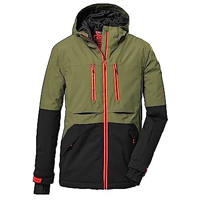 Killtec Ksw 127 Bys Ski Jckt funktionell skidjacka med huva och snöskydd, vattentät Boy´s Killtec Ksw 127 Bys Ski Jckt funktionell skidjacka med huva och snöskydd, vattentät Boy´s