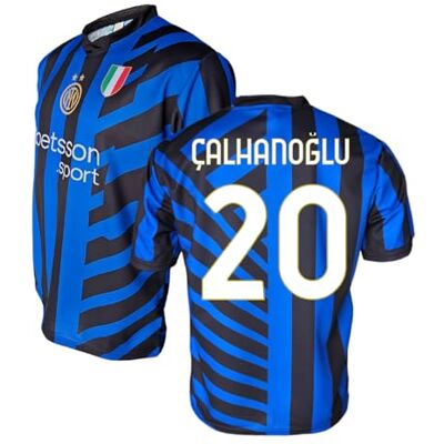 Inter Personlig 2024/2025 Home tröja med namn och nummer, officiell replikering, blå, svart, 100% polyester, vuxen och barn. Perfekt för alla svarta fans Inter Personlig 2024/2025 Home tröja med namn och nummer, officiell replikering, blå, svart, 100% polyester, vuxen och barn. Perfekt för alla svarta fans