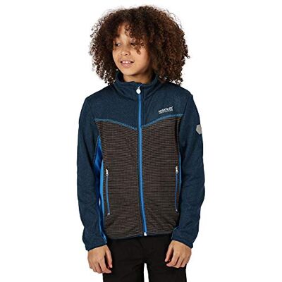 Regatta Oberon Iii Junior stretch mesh softshell jacka med fickor med dragkedja för barn Regatta Oberon Iii Junior stretch mesh softshell jacka med fickor med dragkedja för barn