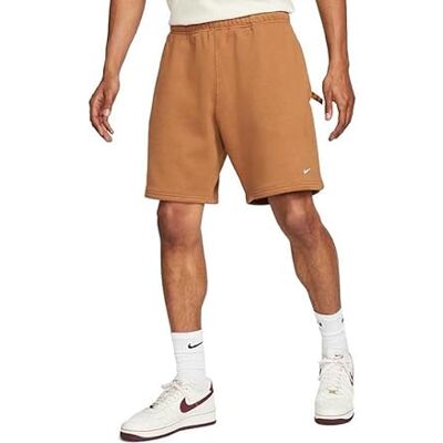NIKE Nrg Fleece Shorts för man, Ale Brown/White, S NIKE Nrg Fleece Shorts för man, Ale Brown/White, S