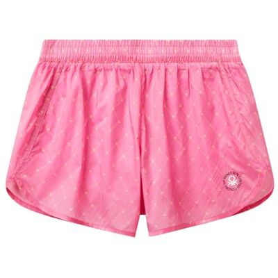 Benetton Modell - Rosa sportshorts för kvinnor Benetton Modell - Rosa sportshorts för kvinnor