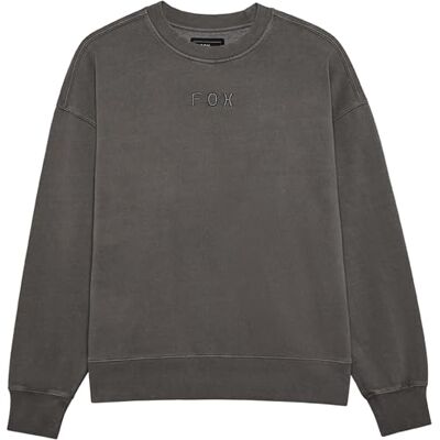 Fox Racing Fox Wordmark Oversized Fleece Crew Pewter S, x unisex-vuxen Fox Racing Fox Wordmark Oversized Fleece Crew Pewter S, x unisex-vuxen