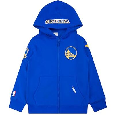 Pro Standard pojkar NBA Classic Chenille Bb fleece full dragkedja huvtröja huvtröja, kungsblå, medium, Kungsblå, M Pro Standard pojkar NBA Classic Chenille Bb fleece full dragkedja huvtröja huvtröja, kungsblå, medium, Kungsblå, M