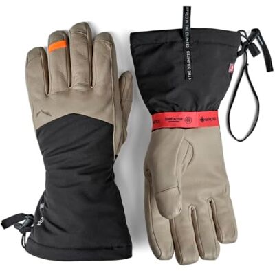 Salewa Ortles Goretex Long Cuff Gloves, Black Out/7030, M Salewa Ortles Goretex Long Cuff Gloves, Black Out/7030, M