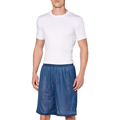 Joma Rookie Basketballshort Wendeshort marinblå vit marinvit, S Joma Rookie Basketballshort Wendeshort marinblå vit marinvit, S