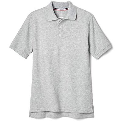 French Toast boys Short Sleeve Pique (Standard & Husky) Polo Shirt, Heather Gray, 2T US French Toast boys Short Sleeve Pique (Standard & Husky) Polo Shirt, Heather Gray, 2T US