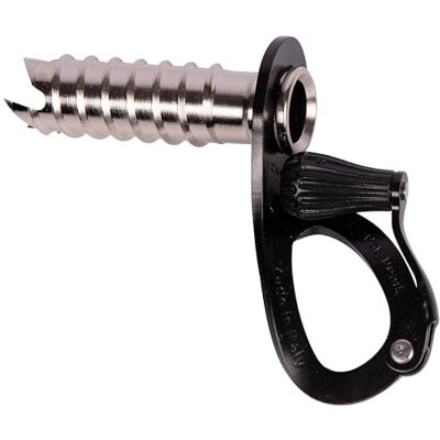 C.A.M.P. Unisex vuxen 7 cm isskruvar raket XS 9 cm, grå/svart C.A.M.P. Unisex vuxen 7 cm isskruvar raket XS 9 cm, grå/svart
