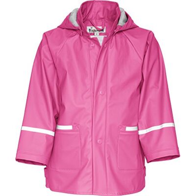 Playshoes Unisex barn regnjacka vind och vattentät regnrock regnkläder, ROSA, 80 Playshoes Unisex barn regnjacka vind och vattentät regnrock regnkläder, ROSA, 80