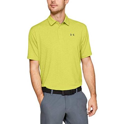 Under Armour Playoff 2.0, polo t-shirt med korta ärmar, kortärmad poloskjorta med solskydd män Green (350) S Under Armour Playoff 2.0, polo t-shirt med korta ärmar, kortärmad poloskjorta med solskydd män Green (350) S