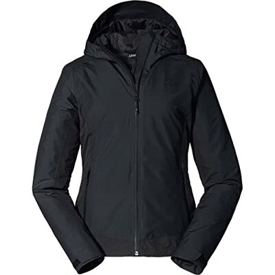Schöffel Damjacka Wamberg L vindtät, ventilerande regnjacka, bekväm utomhusjacka, vandringsjacka med justerbar huva (1-pack) Schöffel Damjacka Wamberg L vindtät, ventilerande regnjacka, bekväm utomhusjacka, vandringsjacka med justerbar huva (1-pack)
